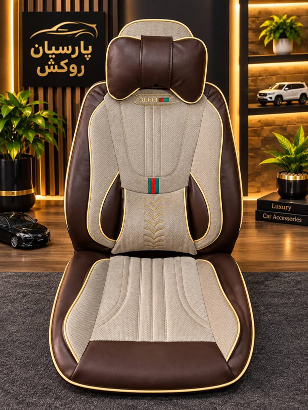 روکش صندلی پژو جدید 3 کوهان مدل قوچی / پارسیان روکش